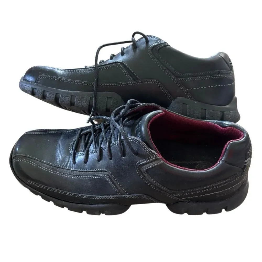 Rockport Atmore Black APM7484A Size 9 M Casual  Oxford Shoes